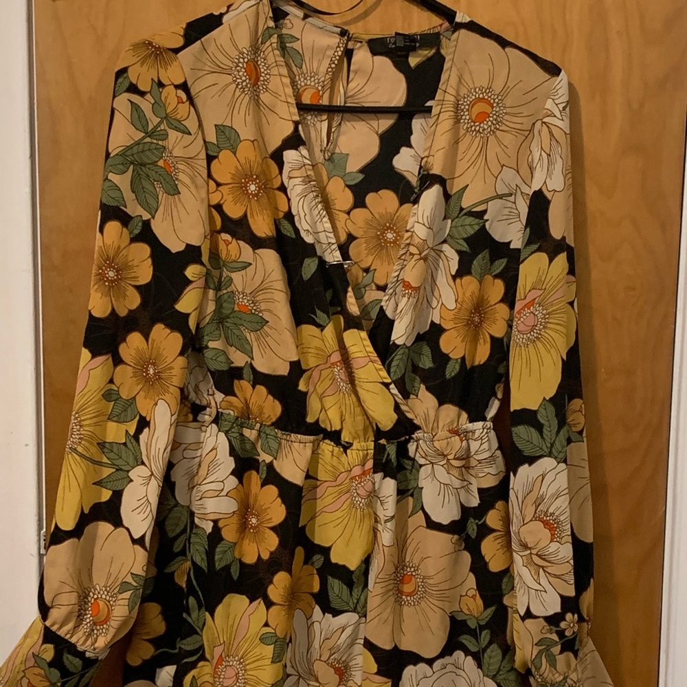 Floral romper shorts - Picture 1 of 4